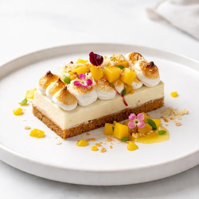 Image of Tropical Marshmallow Graham Dessert