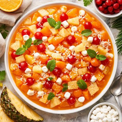 Image of Tropical Sunshine Gelatin Salad