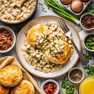 Image of Truck Stop Biscuit Gravy