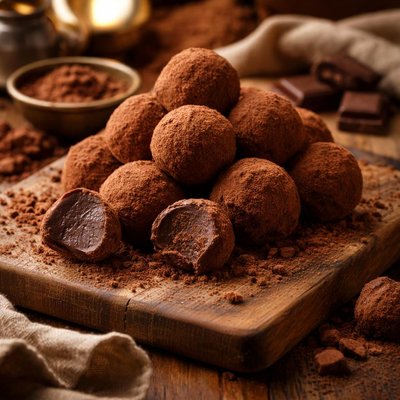 Image of Truffes De Chocolat French Chocolate Truffles