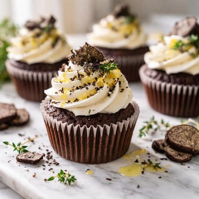 Image of Truffle Imitator Cupcakes