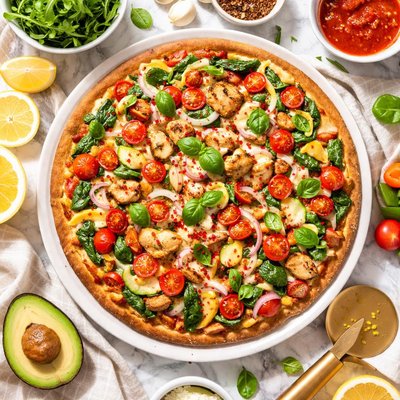 Image of Truly Delicious Low Cal Pizza