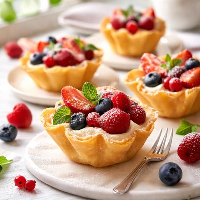 Image of Tulipes Dessert Shells