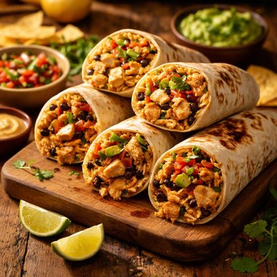 Image of Tulum Style Hand Held Burritos