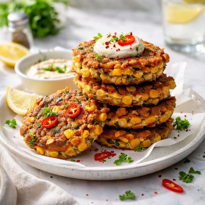 Image of Tuna and Corn Fritters