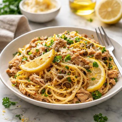 Image of Tuna and Lemon Pasta