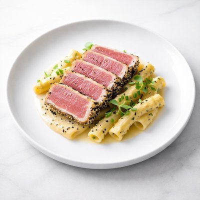 Image of Tuna and Pasta Dijonaise