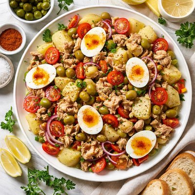 Image of Tuna and Potato Salad a La Espanola