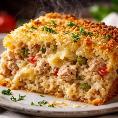 Image of Tuna and Rice Supper Pie