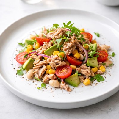 Image of Tuna Bean and Sweetcorn Salad