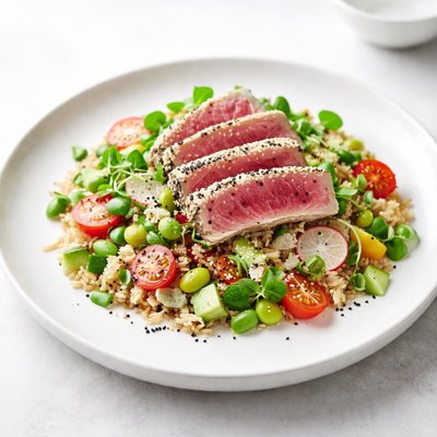 Image of Tuna Brown Rice Salad