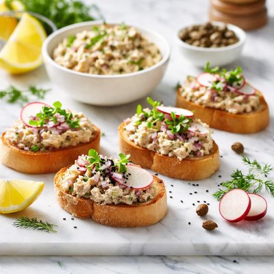Image of Tuna Canape Spread