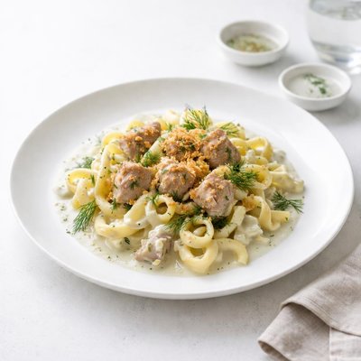 Image of Tuna Casserole in Dill Sauce