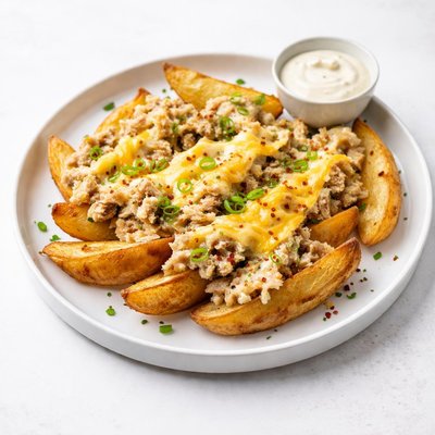Image of Tuna Melt Potato Wedges