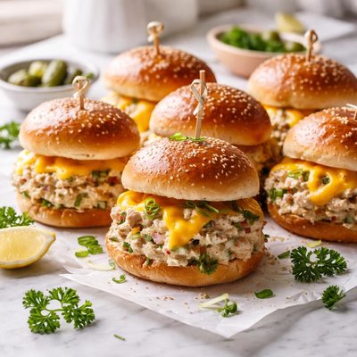 Image of Tuna Melt Sliders