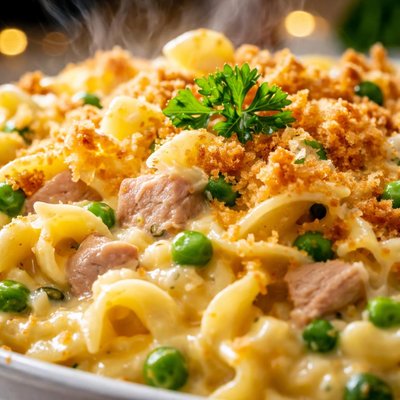 Image of Tuna Noodle and Cheese Casserole