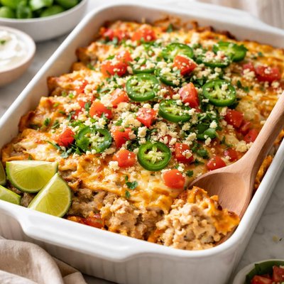 Image of Tuna or Chicken Enchilada Casserole