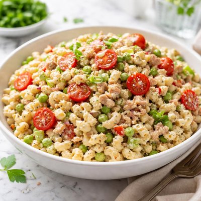 Image of Tuna or Chicken Macaroni Supper Salad