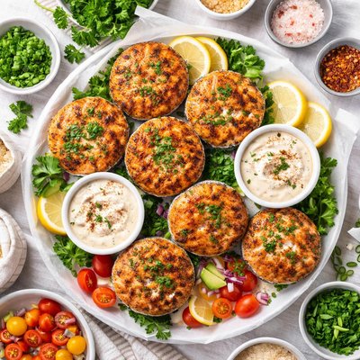 Image of Tuna or Salmon Cakes