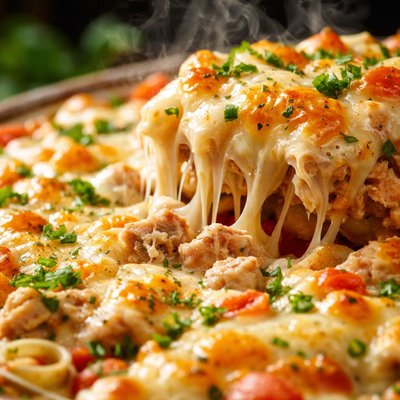 Image of Tuna or Salmon Melt Casserole