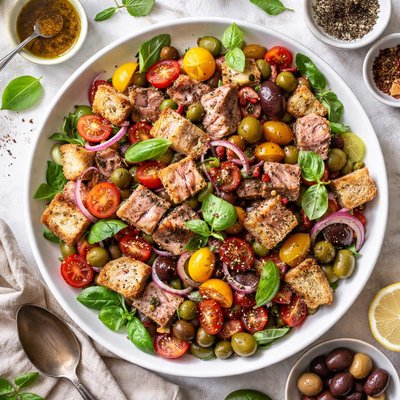 Image of Tuna Panzanella Salad