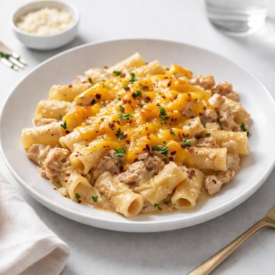 Image of Tuna Pasta Cheddar Melt