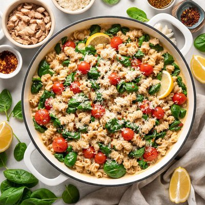 Image of Tuna Pasta Florentine