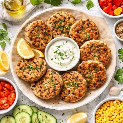 Image of Tuna Patties Low Calorie Low Fat