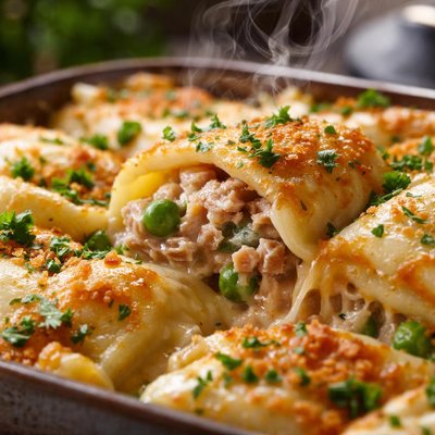 Image of Tuna Pierogi Casserole
