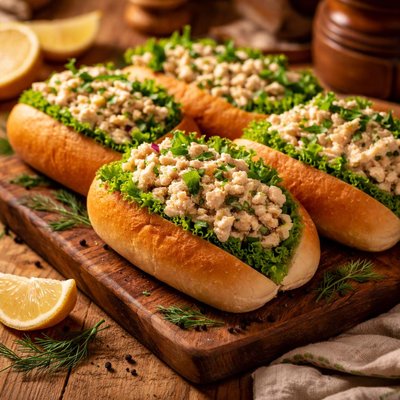 Image of Tuna Rolls Sandwiches