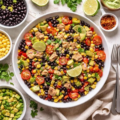 Image of Tuna Salad with Black Beans