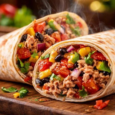 Image of Tuna Salsa Wraps