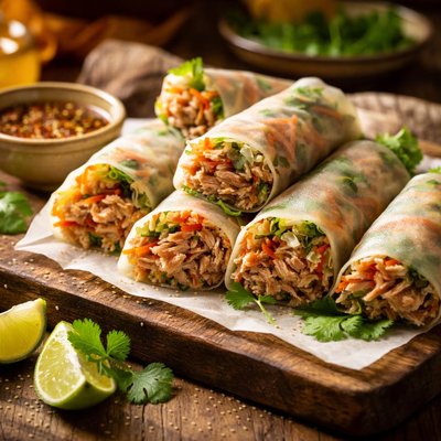 Image of Tuna Spring Rolls