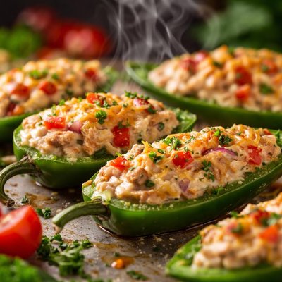 Image of Tuna Stuffed Jalapenos