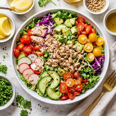 Image of Tuna Tahini Salad