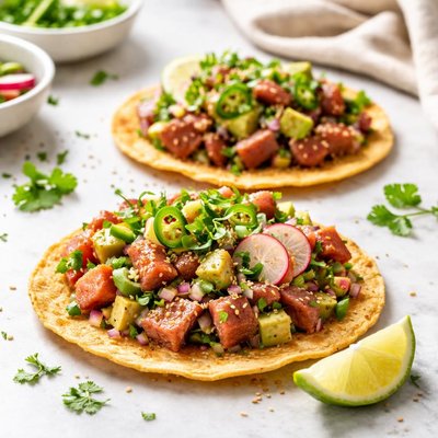 Image of Whole30 Tuna Tostada