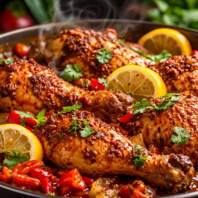 Image of Tunisian Baked Chicken
