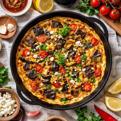 Image of Tunisian Eggplant Omelet