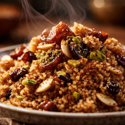 Image of Tunisian Farka Breakfast Pasta from North Africa