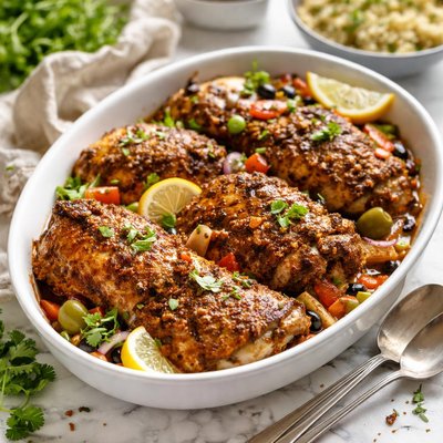 Image of Tunisian Style Chicken Thighs