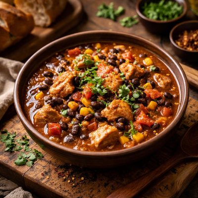 Image of Turkey and Black Bean Stew