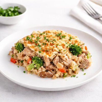 Image of Turkey and Brown Rice Casserole