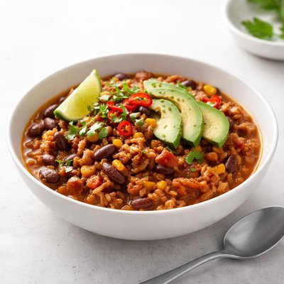Image of Turkey and Brown Rice Chilli