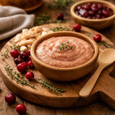 Image of Turkey and Cranberry Puree for Babies