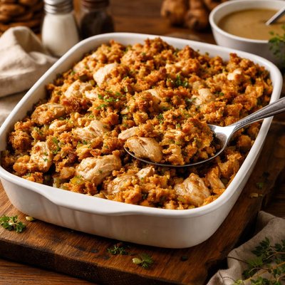 Image of Turkey and Stuffing Bake