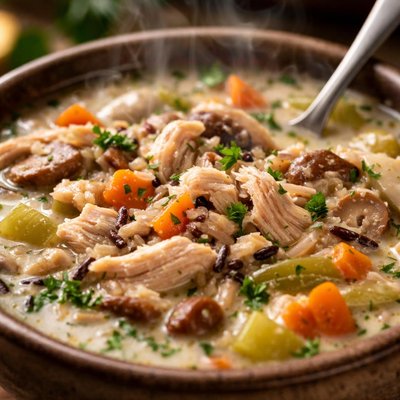 Image of Turkey and Wild Rice Soup