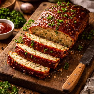 Image of Turkey and Zucchini Meatloaf