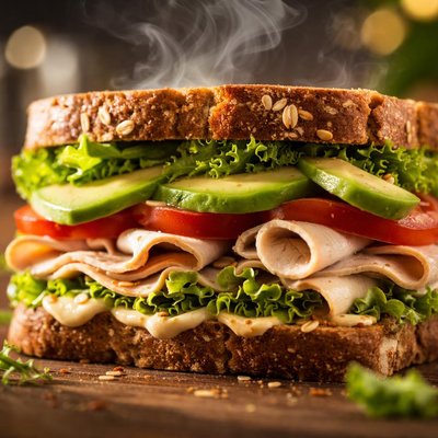 Image of Whole30 Turkey Avocado Sandwich