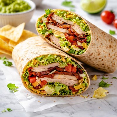 Image of Turkey Bacon Guacamole Wrap