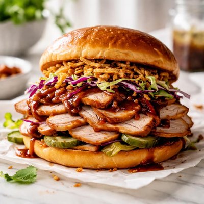 Image of Turkey Barbecue Sandwich